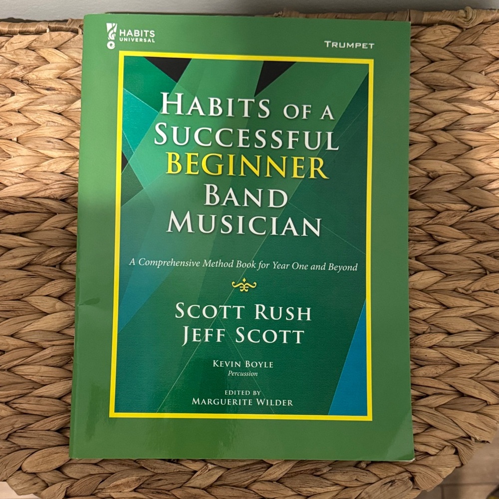 Habits of a Successful Beginner Band Musician Book